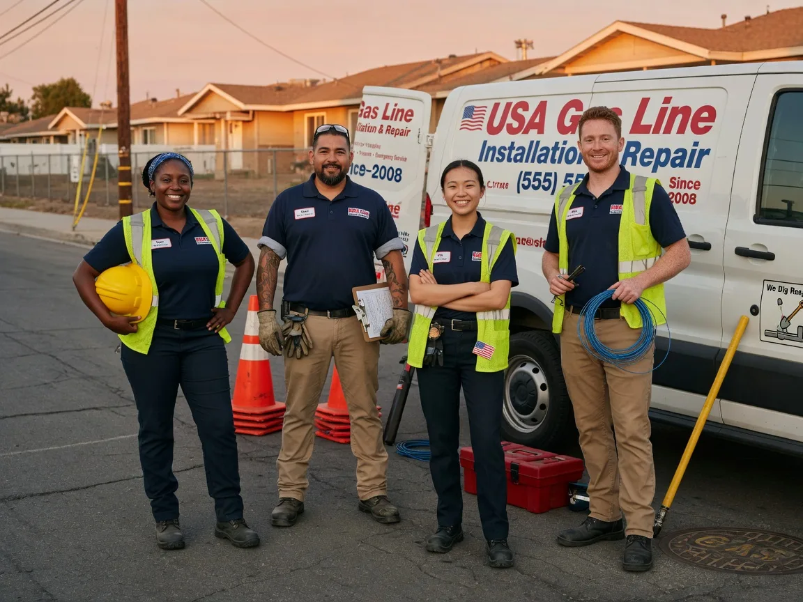 Gas Line Installation company in Rockdale, TX